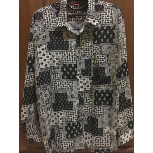 Kemeja vintage preloved Gabicci made in italy branded