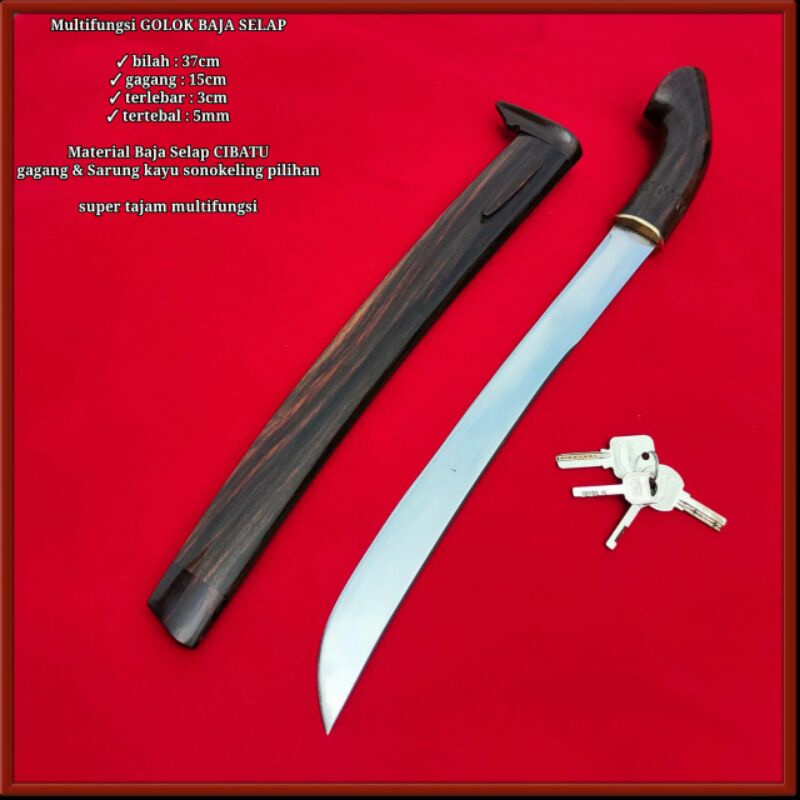 PISAU SEMBELIH BAJA SELAP SUPER TAJAM