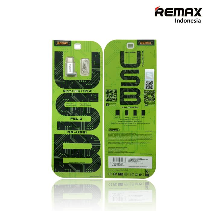 REMAX RA-USB1 ADAPTER OTG MICRO USB TO TYPE C