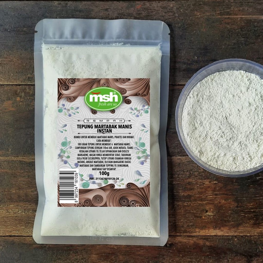

MSH Tepung Martabak Manis Instan 100 g
