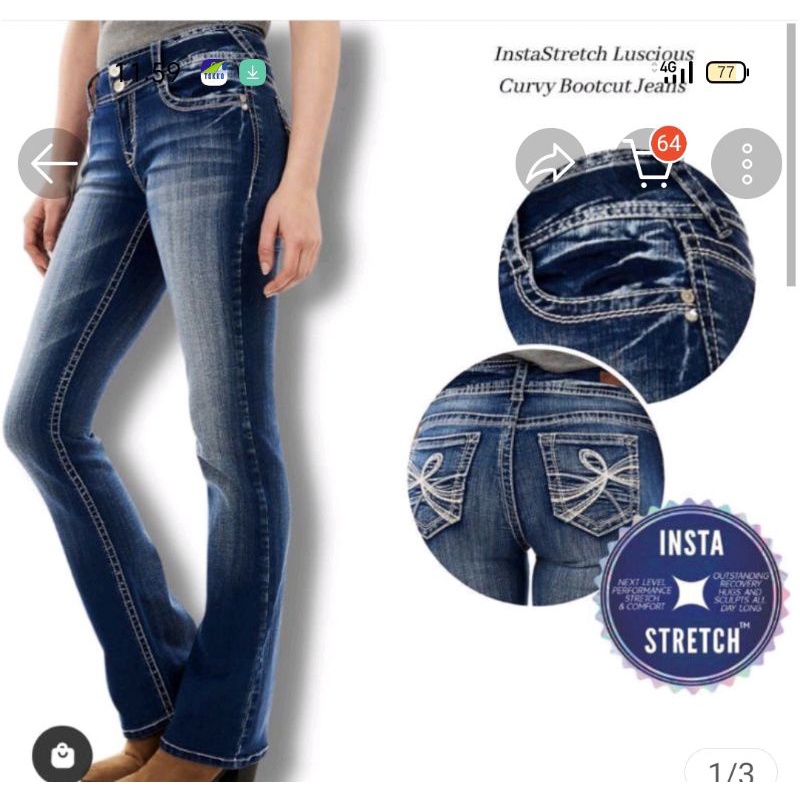 Celana Jeans Wanita Wallflower Copot Boot WfL34 Original Branded