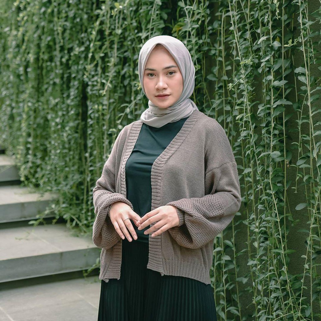 Nara Grosir - Cleo Cardy l l Knitewear l Outer Wanita