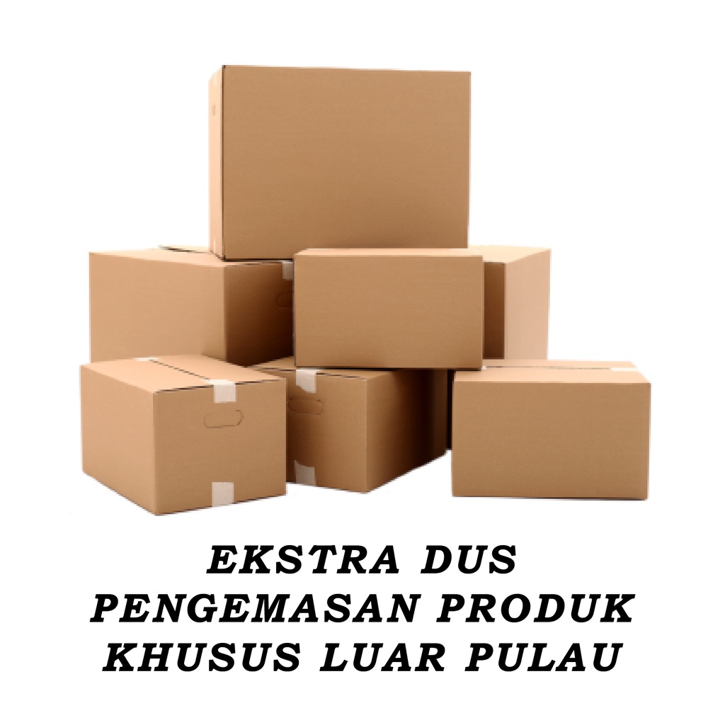 

Dus + Bubble Wraps Packing Tambahan Khusus Pengiriman Jauh