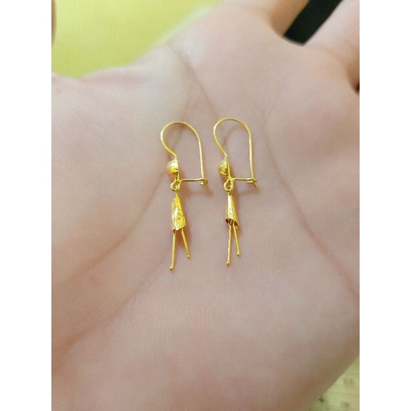 ANTING DEWASA PERAK 925 LAPIS MAS