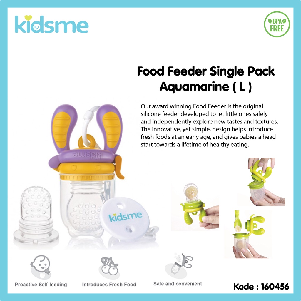 KIDSME Food Feeder Set Limited Edition Starter Pack Empeng Buah Fruit Feeder