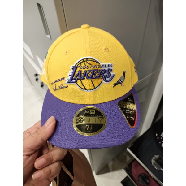 Topi Lakers new era0065 X Staple limited edition