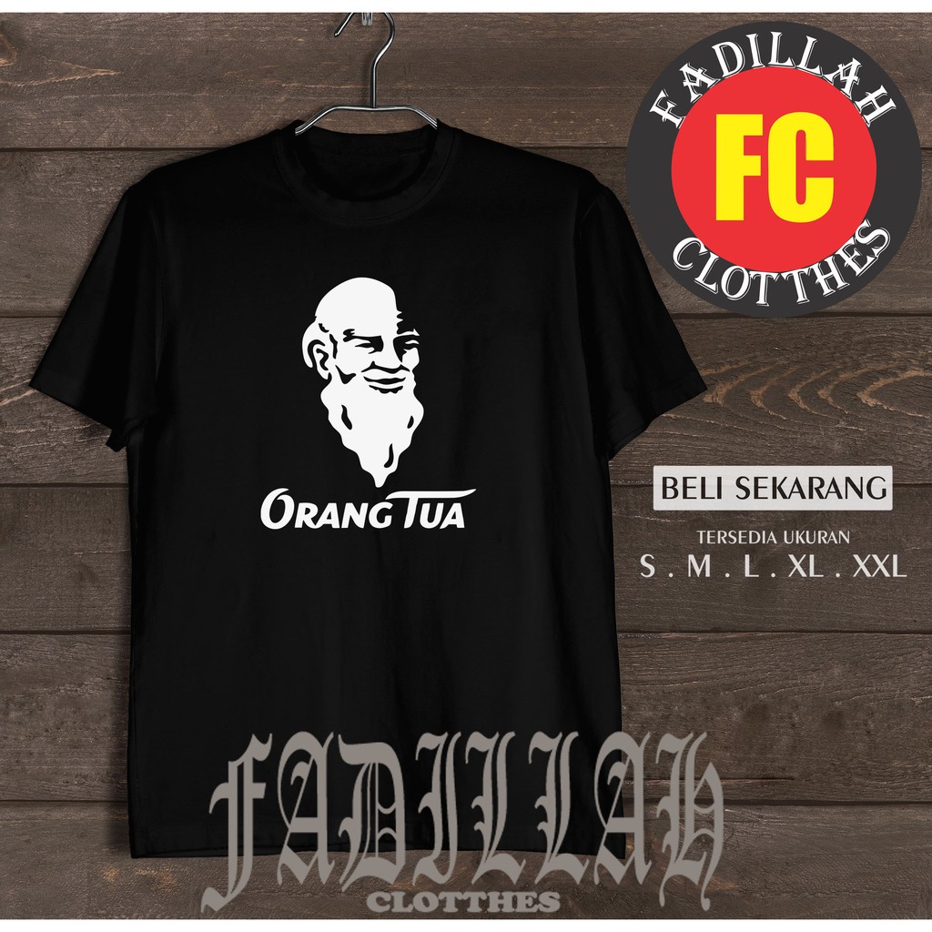 Kaos Cap Orang Tua Anggur Merah Baju Distro