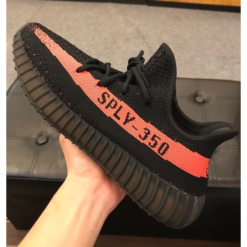 yeezy 350 v2 "red"