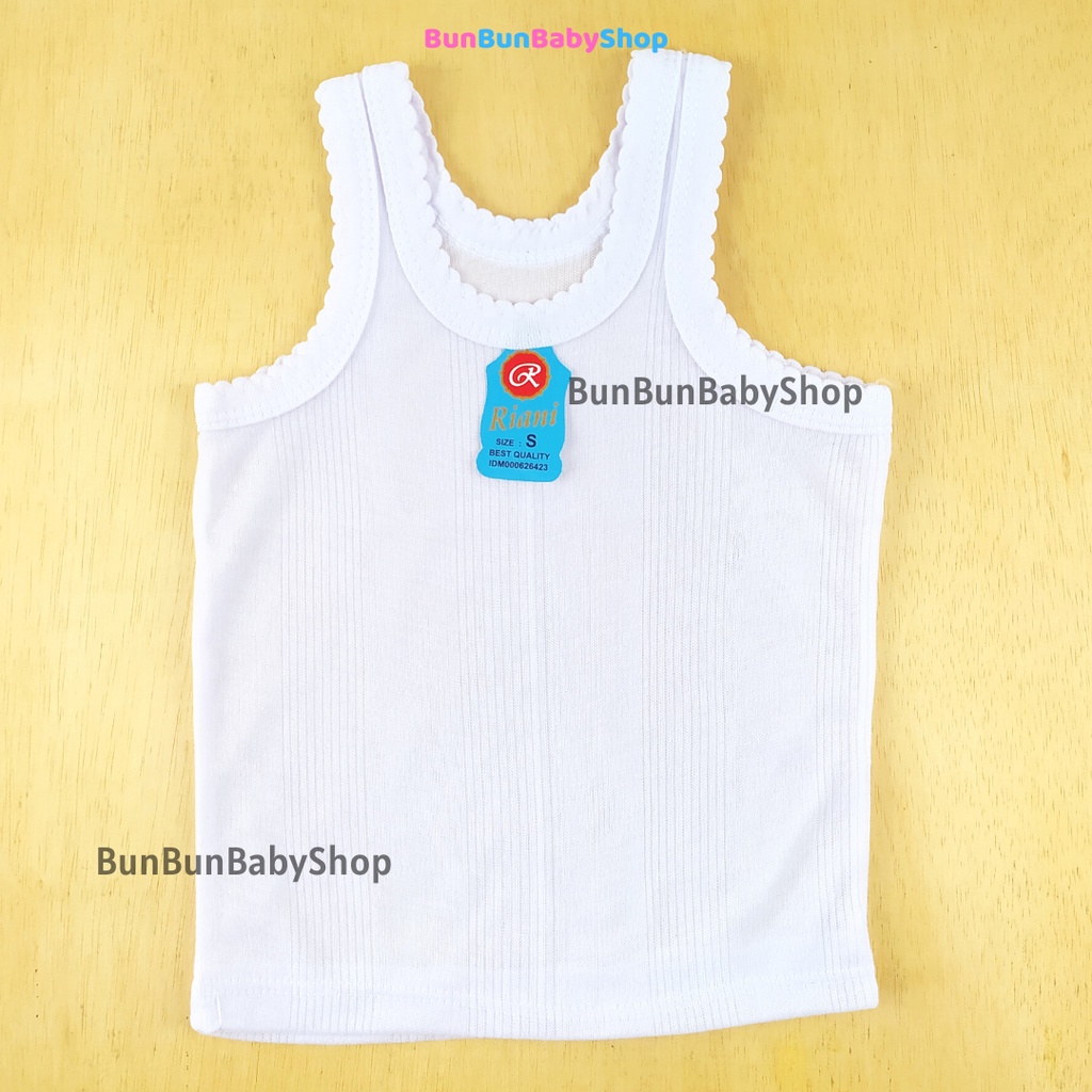 Singlet Bayi Perempuan 0-6 Bulan Laki-Laki Lusinan Laki2 Newborn Kutung Kaos Dalaman New Born Perlengkapan Baby Baru Lahir Pakaian Anak Bunbunbabyshop