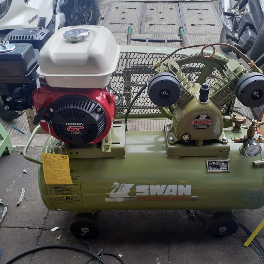 Jual Swan Air Compressor Hp Pk W Engine Honda Gp Shopee Indonesia