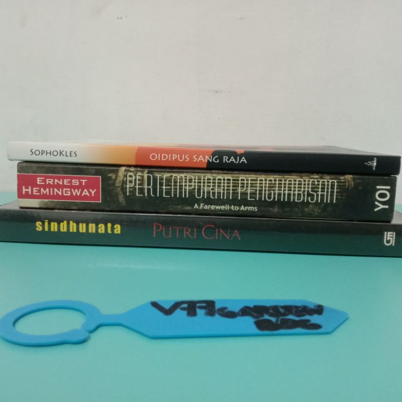 (ORiGINAL) - Buku Koleksi Pribadi: Putri Cina (Sindhunata) - Oidipus Sang Raja (Sophokles) - Pertemp