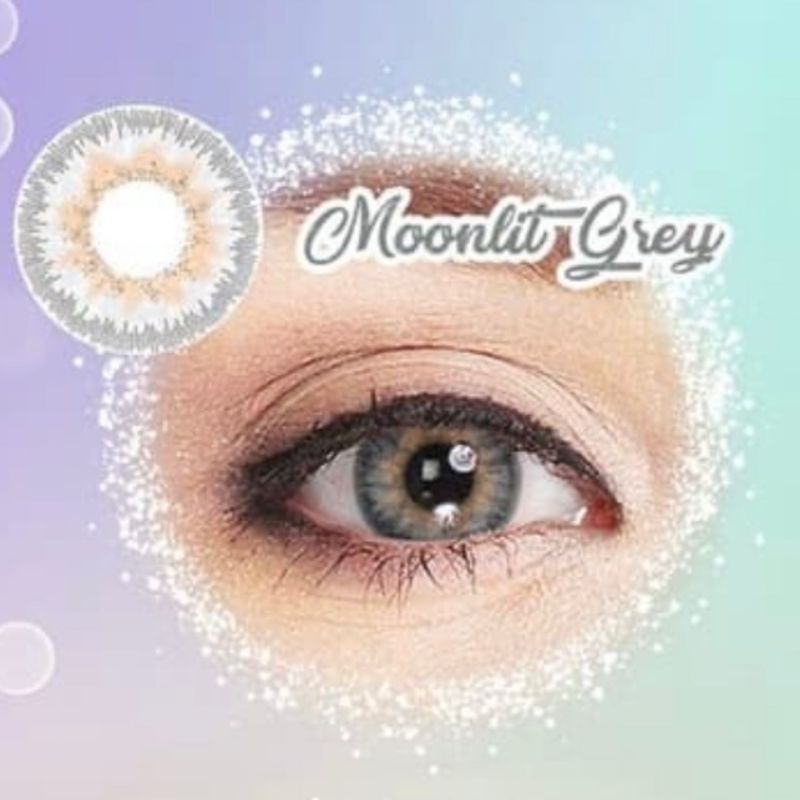 (BISA COD) SOFTLENS TOPGEL MOONLIT / TOP GEL MOONLIT FREE LENSCASE