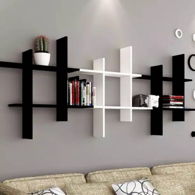 Rak dinding serba guna Rak dinding tempat buku  Rak dinding tempat hiasan