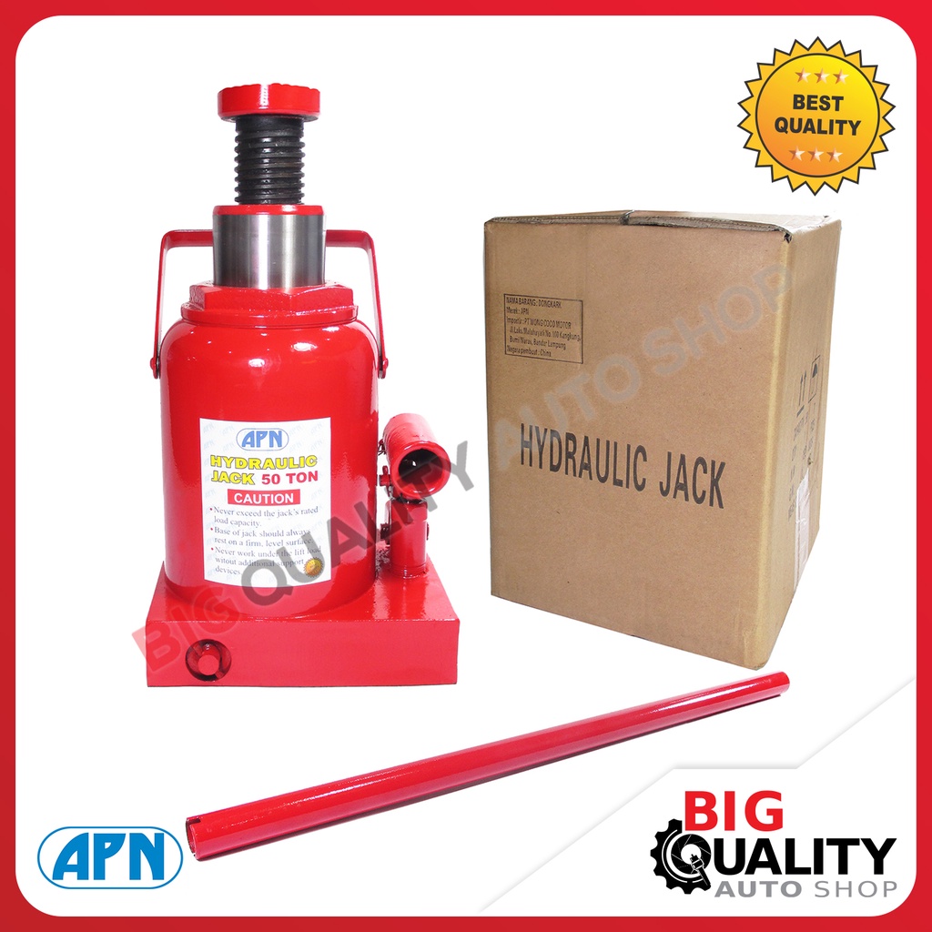 Dongkrak Botol Hydraulic Jack Short APN 50 Ton