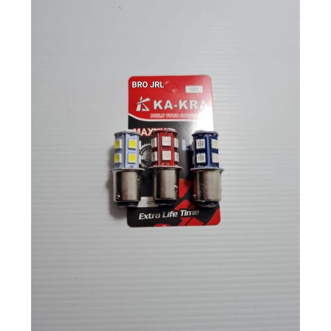 BOLAM LAMPU STOP REM BELAKANG LED 13 MATA KEDIP FLASS 13 MATA LED MOTOR/MOBIL  BEAT, MIO, VARIO UNIV
