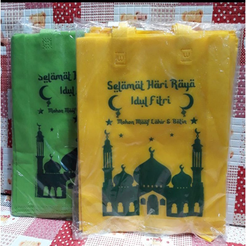 

Goodie Bag Idul Fitri 12pcs | Tas Souvenir Lebaran | Kantong Parcel