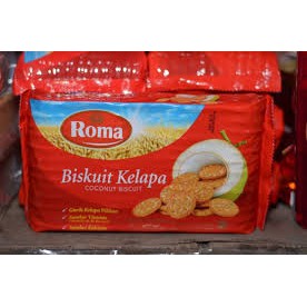 ROMA KELAPA 300 gr / BISKUIT ROMA / BISKUIT KELAPA / CEMILAN /ROTI / BISKUIT / JAJANAN