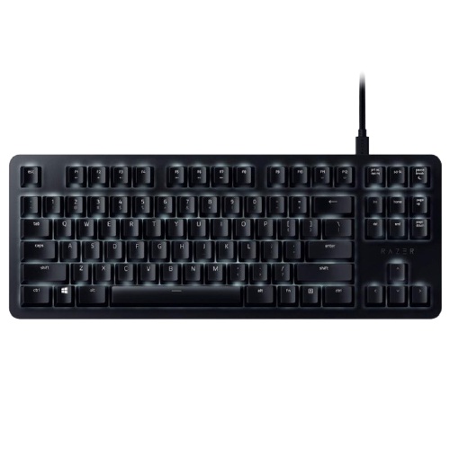 Razer BlackWidow Lite Mercury / Black TKL Mechanical Gaming Keyboard