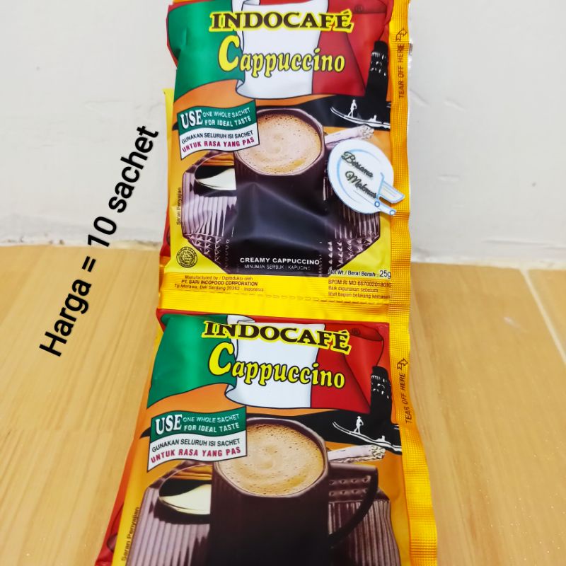 

INDOCAFE CAPUCCINO (10 bks @ 25gram)