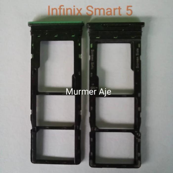 Simtray Sim Card Tray Slot Sim Card Infinix Smart 5 Oem