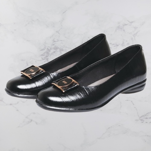 SEPATU KERJA FORMAL PANTOFEL WANITA KULIT ORIGINAL BSM SOGA CIBADUYUT BANDUNG BDS 024 COD