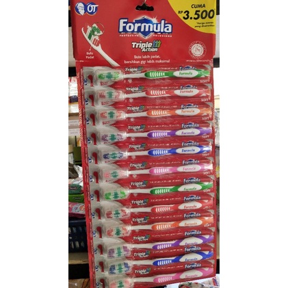 Sikat Gigi Formula Triple Action