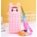 Tempat pensil / Tas slempang anak sling bag pop it Hp / Dompet pop it