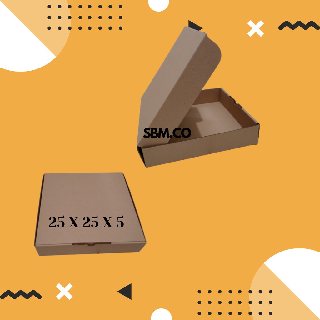 

KARDUS OLSHOP PREMIUM KARDUS PACKING POLOS COKLAT KARDUS UK 25 x 25 x 5 CM