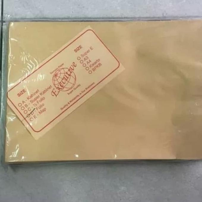 

Amplop coklat Folio seal (ada lem)