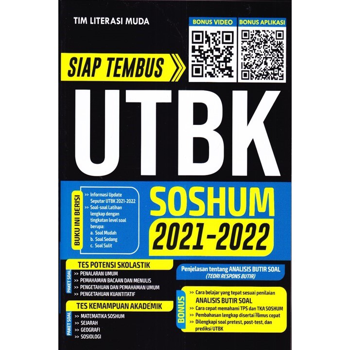 Buku Soal Siap Tembus Sbmptn Utbk Tpa Tka Soshum 2021 2022 Shopee Indonesia