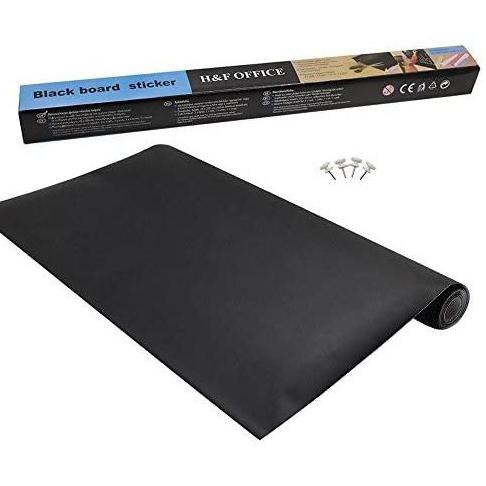 

Stiker Papan Tulis / Blackboard & Whiteboard Wall Sticker Removable - Hitam AP191