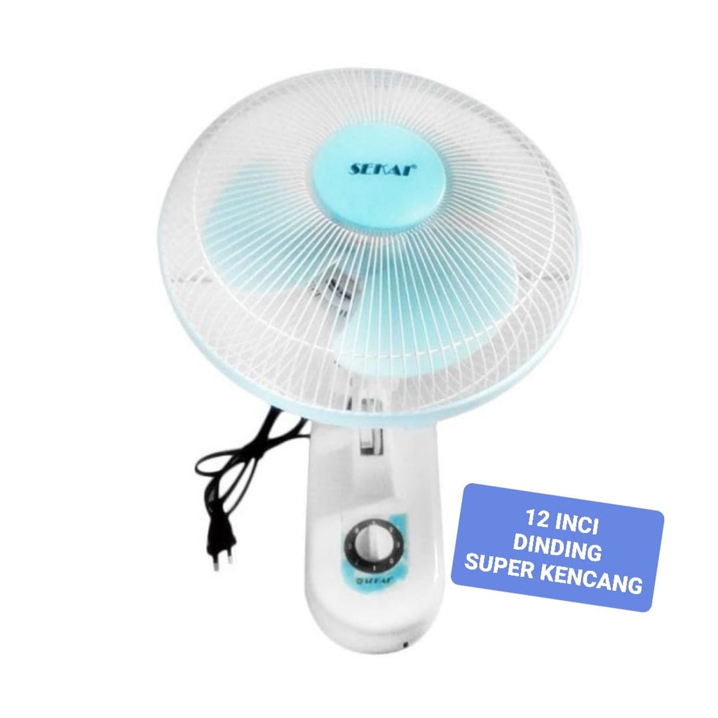 G586 SEKAI FAN WALL DINDING KIPAS ANGIN 12 INCI TEMBOK TABLE DUDUK PENDINGIN COOLING UDARA 35WATT CEPAT PUTARAN KENCENG PRODUK BERKHUALITAS  DAN HARGA TERJANGKAU BUNYI PUTERAN KIPASNYA GAK BERISIK TINGGAL PASANG DI DINDING AJA LEBIH SIMPLE DAN EFISIEN