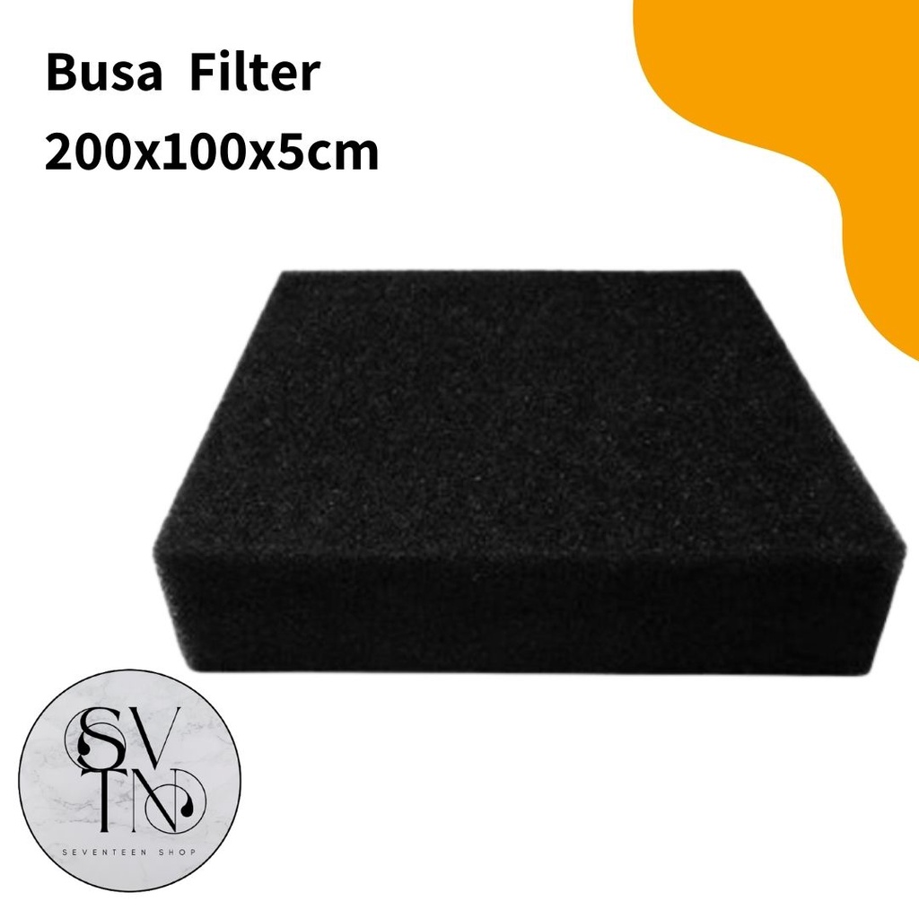 Busa Bio Filter 200x100x5 cm - Filter Foam Ikan Koi