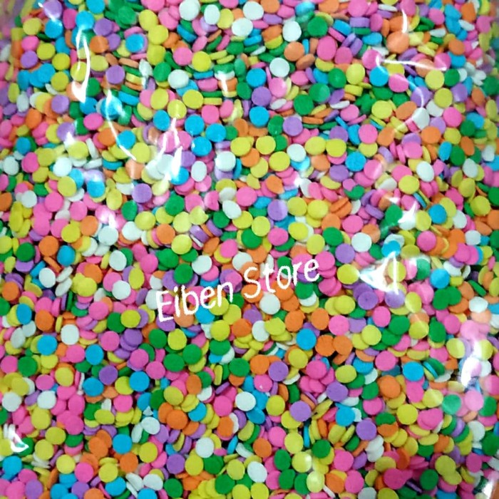 

Sprinkles / Gula Dekorasi Kue Sequins pk-100gr
