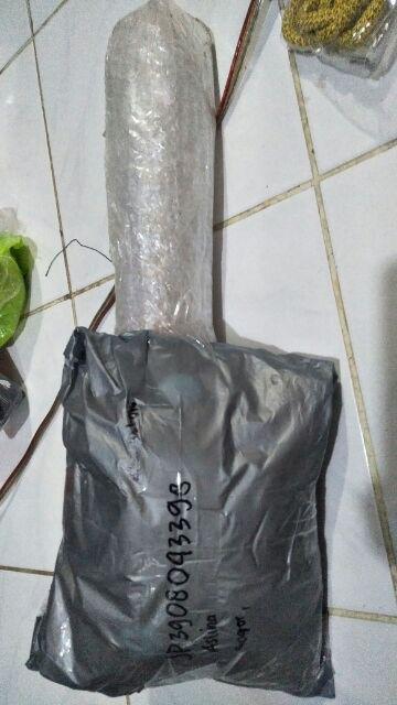 Gordeng/hordeng/gordyn Jendela Minimalis  Ikat Vitrage Voil Putih Transfaran