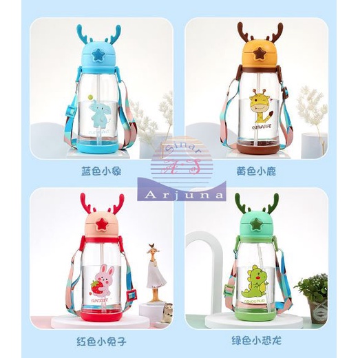 Botol Minum Anak Tanduk Rusa Botol BPA Free