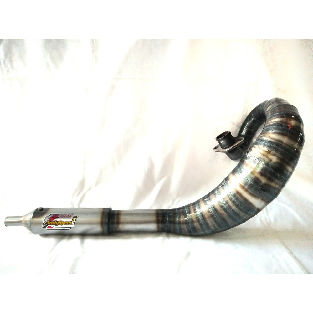 BARU knalpot rx king type lobster merk andy speed