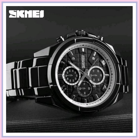 Jam Tangan Pria Anti Air Digital Full Black Dw5600 Keren Rubber Strap Hari Tanggal Waktu Stopwatch L