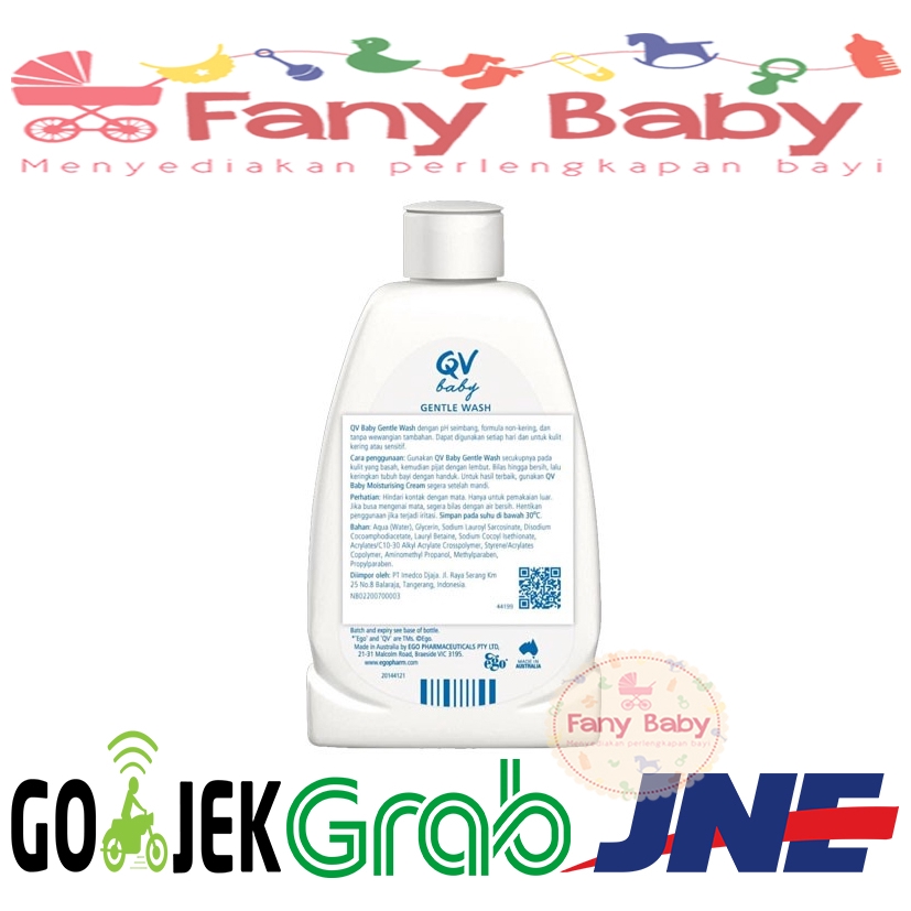 QV BABY GENTLE WASH 250GR