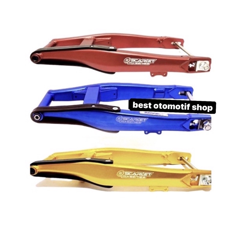 SCARLET RACING Swing Arm Lengan Ayun WR 155 12820 66cm swing arm scarlet wr155 66cm full cnc arm wr1