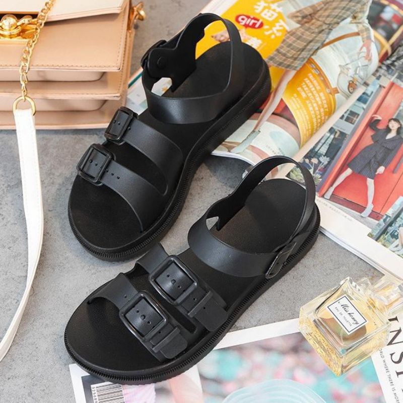 Sandal Jelly Tali Gesper Korea Style 3613-7 Import Balance-2
