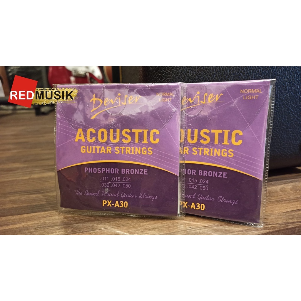 Senar Akustik Deviser PX-A30 11/50 Acoustic Guitar String Deviser