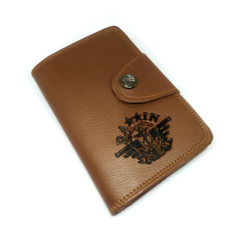 DOMPET KULIT PRIA 3/4 MODEL KANCING Ukuran Tanggung