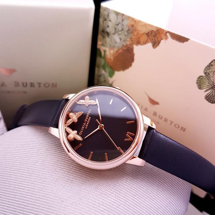 Jam Tangan Wanita Merk Olivia Burton 3D Bee original