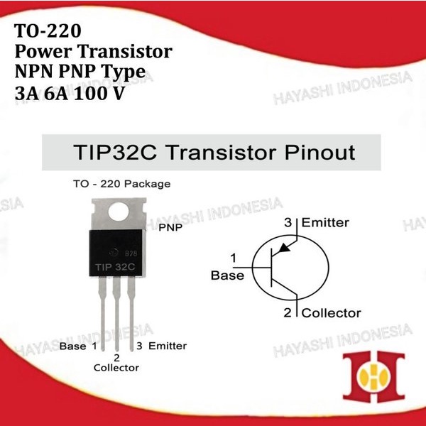 Transistor Switching Power Amplifier TR TIP 31 32 41 42 C NPN PNP - 10pcs