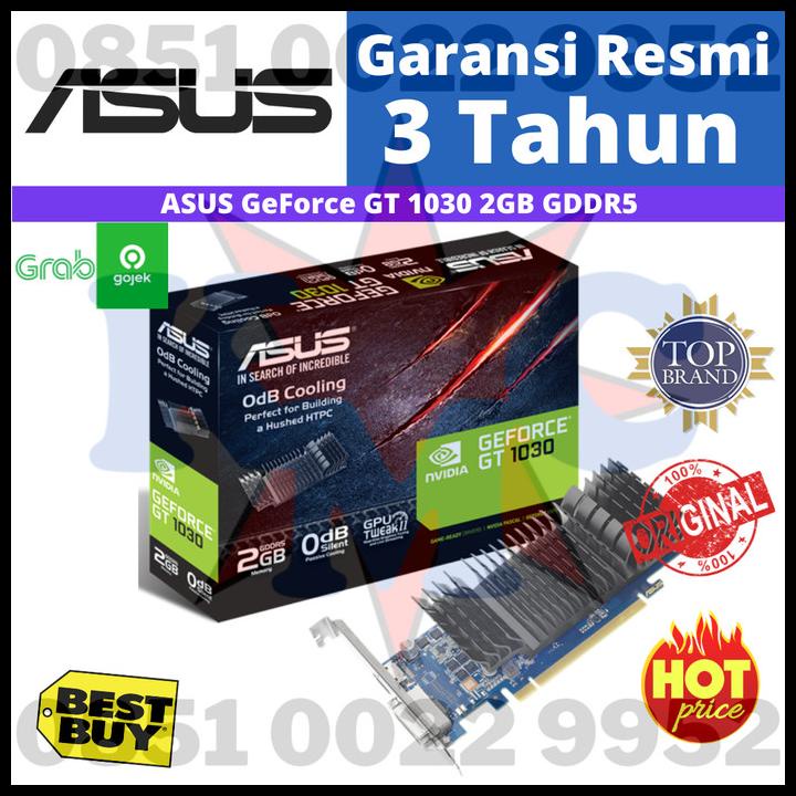 Vga Asus Geforce Gt1030 Gt 1030 Silent 2Gb Ddr5 Resmi