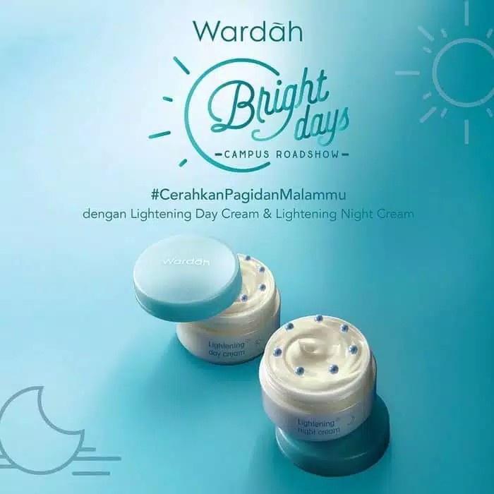 Wardah Lightening Day/Night Cream 30g (100% Original)