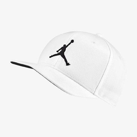 Topi Nike Original Jordan Pro Jumpman Snapback White AR2118-101 BNWT