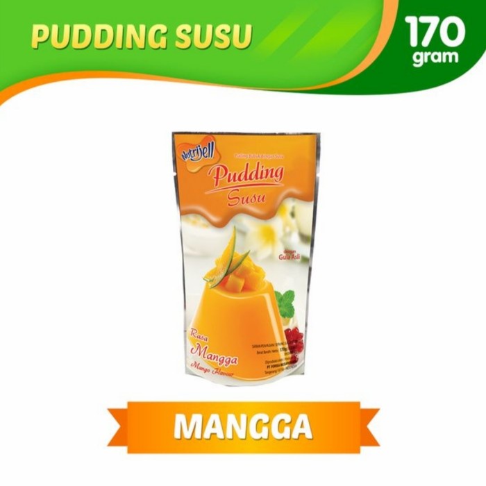 

Ht62D Nutrijel Nutrijell Puding Susu Mangga 170 Gram 170Gr Ht52Hh