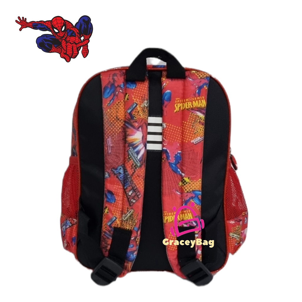 GB-40077E/48777E Tas Ransel Sekolah Anak Laki-laki TK/PAUD Spiderman